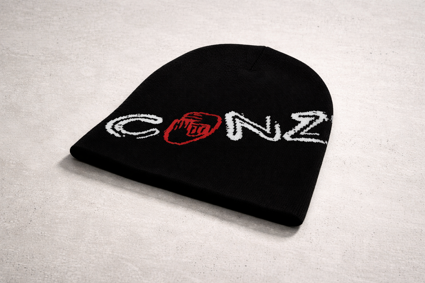 CONZTD SATIN LINED BEANIE (Black)