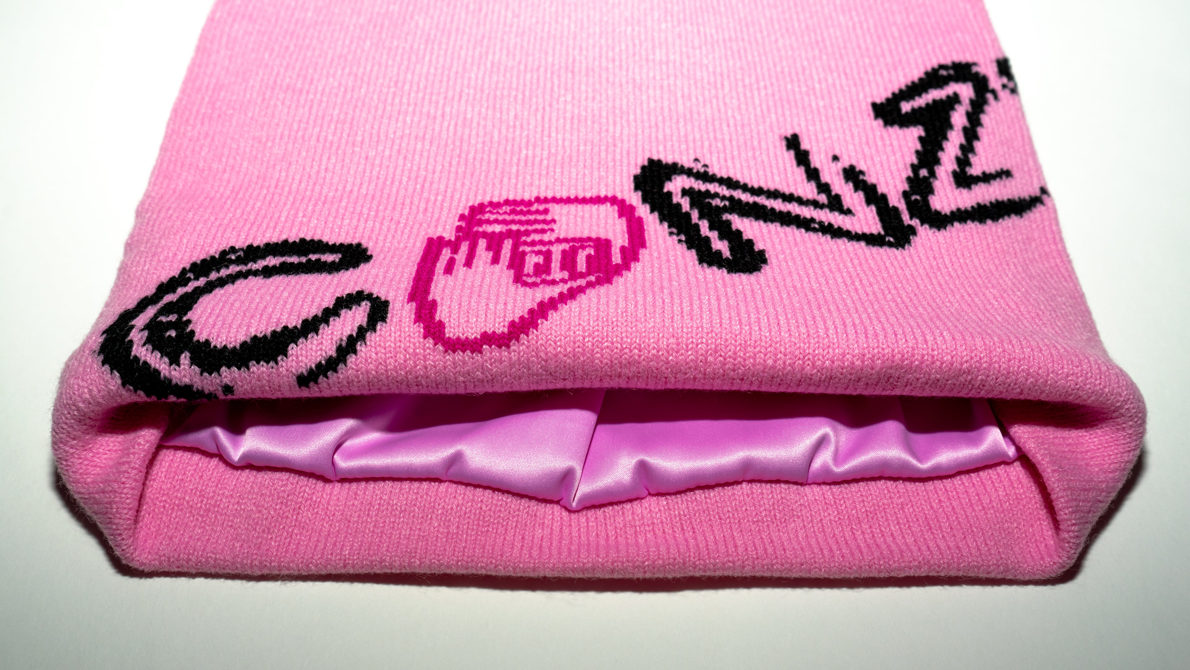 CONZTD® SATIN LINED BEANIE (Pink)